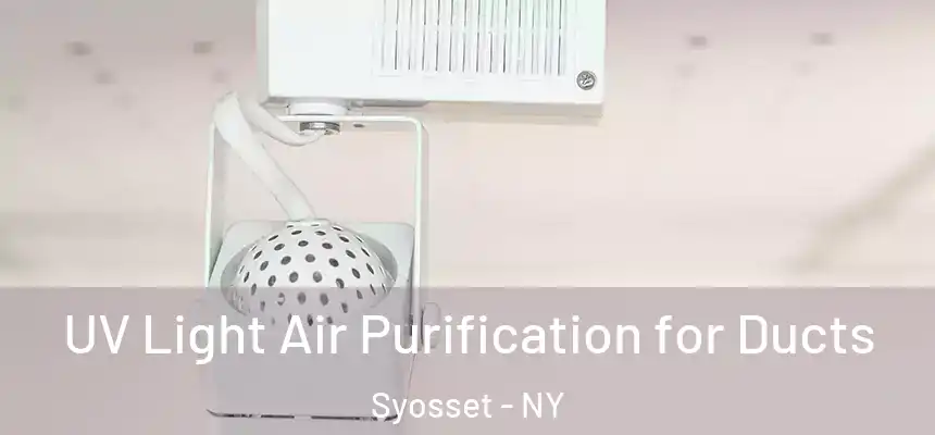 UV Light Air Purification for Ducts Syosset - NY